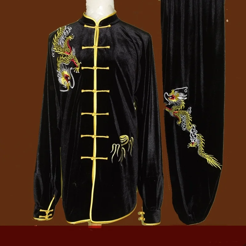 Китайская форма тайцзи одежда для кунг-фу Боевые искусства костюм представление костюмы ушу костюм кунг-фу наряд Tai Chi TA2095