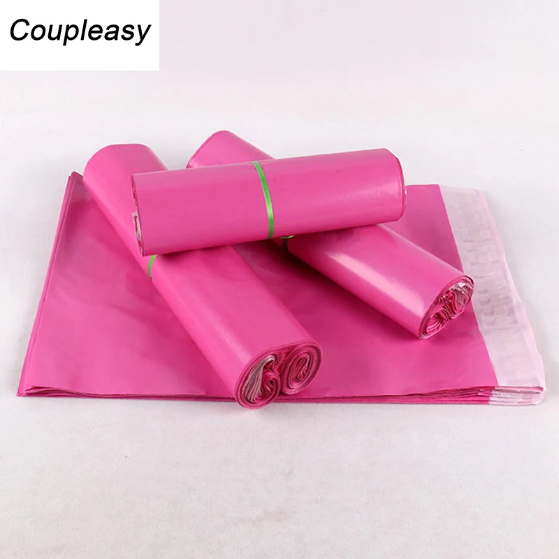 Small Plastic Courier Bag 10Pcs Self Seal Adhesive