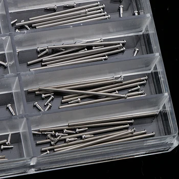 

1 Set Watch Band Tube Clasp Pin Metal Friction Pressure Pin 8mm-26mm