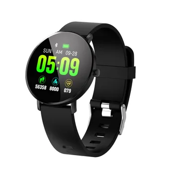 

Sports Fitness Tracker Blood Pressure Monitoring Wristband For F25 High Definition Round Screen Smart Watch