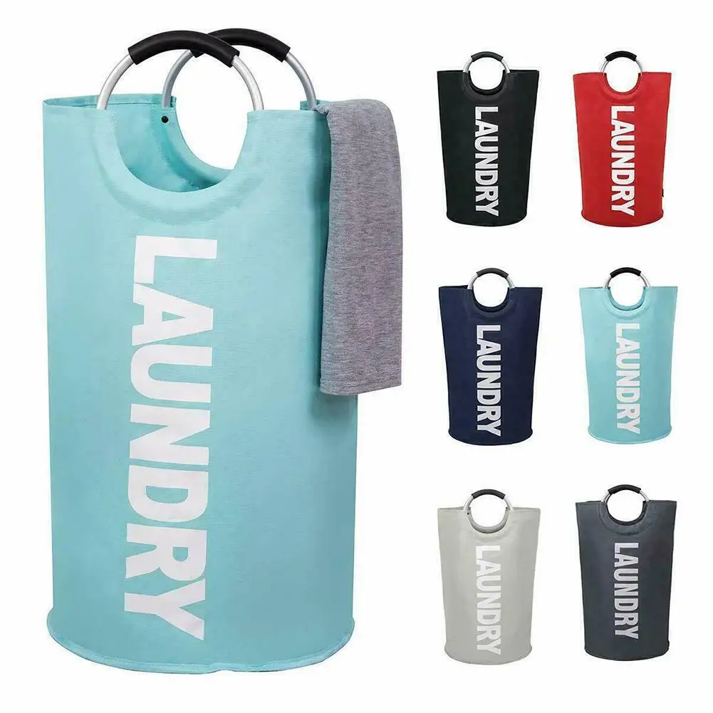 

Oversized Hot Sale Large Capacity Laundry Basket Collapsible Storage Bag Handled Clothes Holder