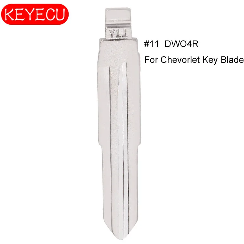 KEYECU 10 шт. KEYDIY Универсальные пульты дистанционного управления флип лезвие 11 # DWO4R