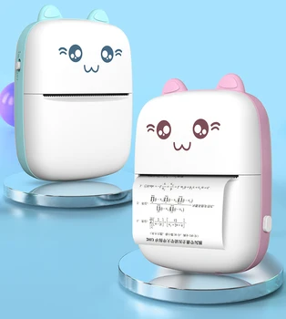 

Thermal Printer Mini Portable Pocket Printer Machine Handheld Bluetooth Printer Inkless Printing For Birthday Christmas Gifts