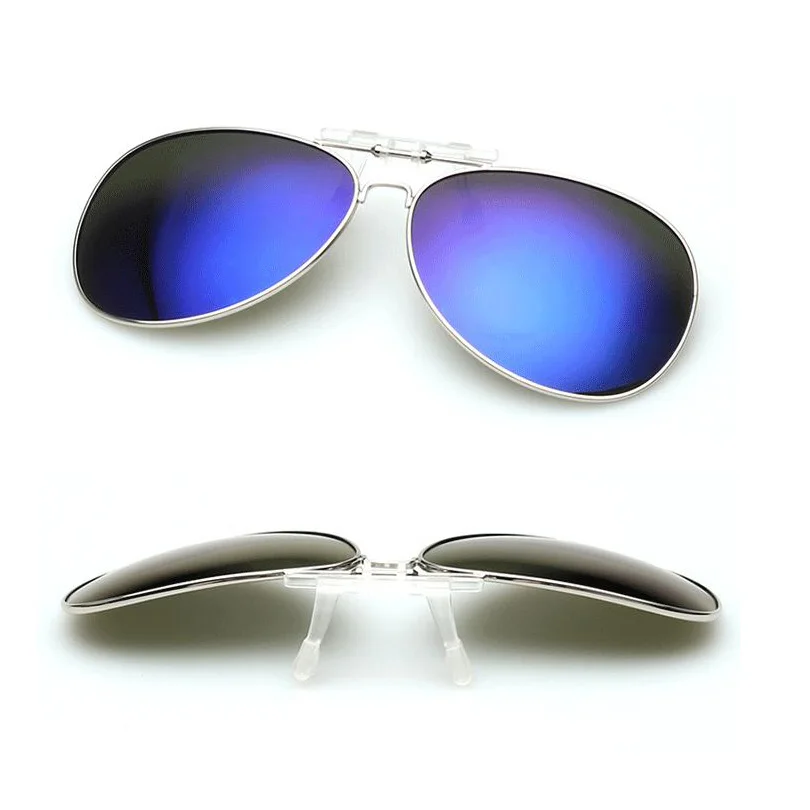 Поляризованные солнцезащитные очки с клипсой для рыбалки вождения ночного