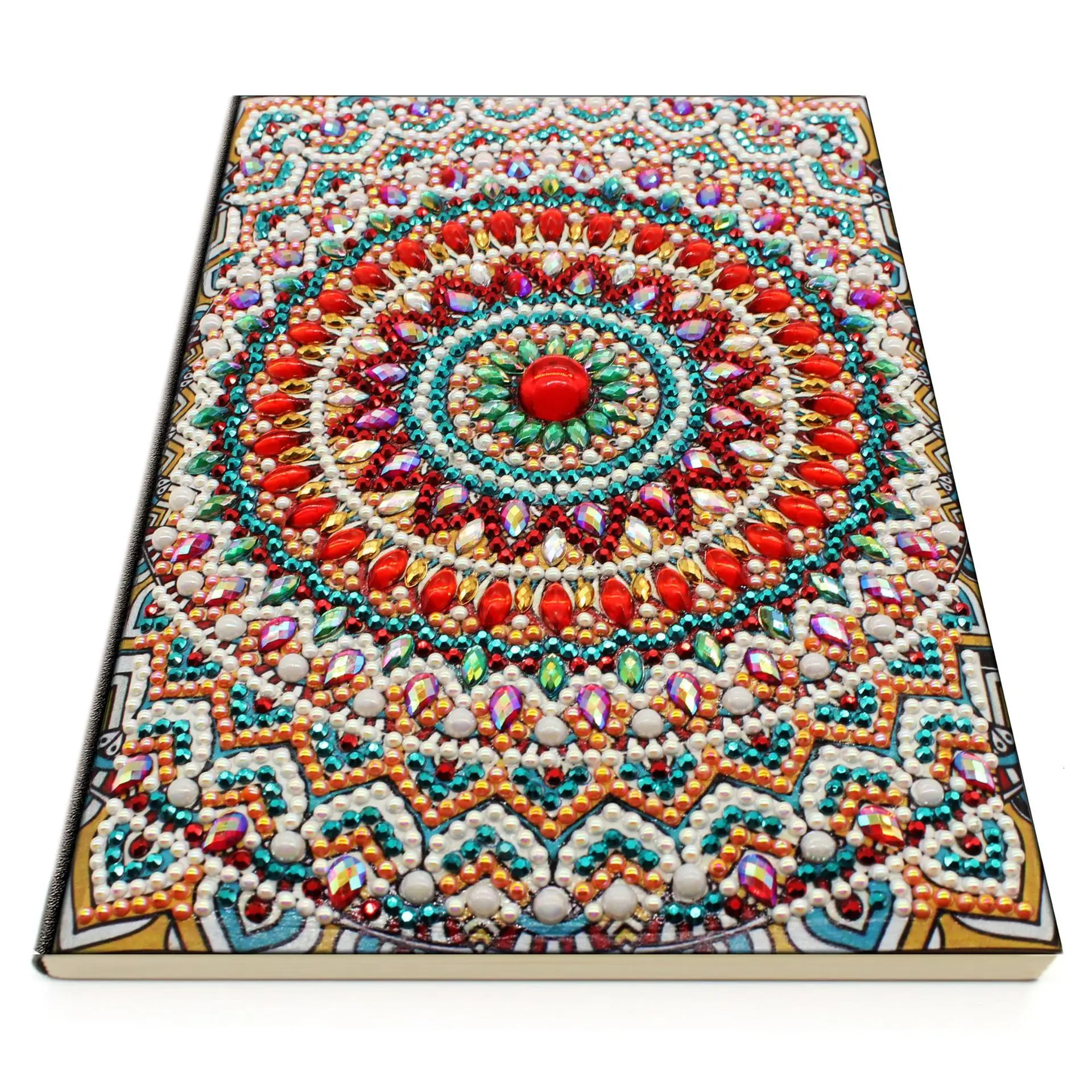 5D Diy Diamond Painting Notebook Originality Notepad Hard Cover Diamant Embroidery Full Round Drill A5 Diary Manual Gift