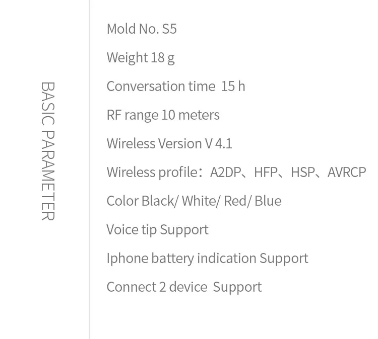 Comerow S5 Bluetooth V5.0 беспроводные наушники bluetooth-гарнитура спортивный нашейный с микрофоном для android iphone xiaomi