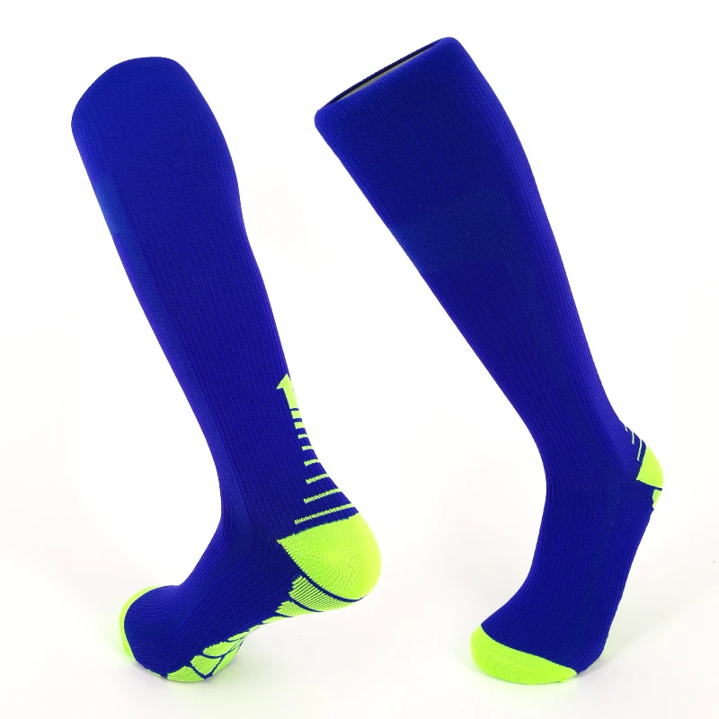 IDEALSLIM/3 пары компрессионных носков для велоспорта, носки для бега, мужские носки до голени с рукавами, поддерживающие голени для походов, занятий йогой