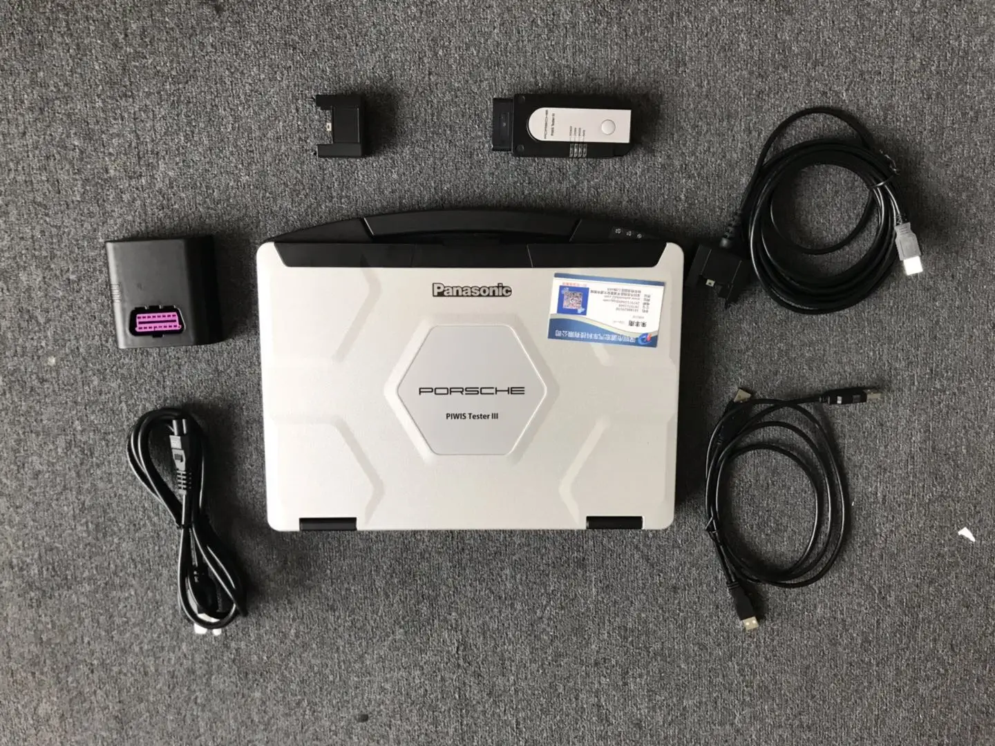 Новейшие оригинальные OBD2 диагностические инструменты PT3G_VCI Piwis 3 для автомобилей Porsche! Новейшее программное обеспечение Piwis3 с ноутбуком CF54