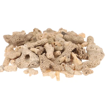 

500g Aquarium Substrate Coral Ornaments Natural White Reef Flower Decorations about for Aquarium Fish Tank