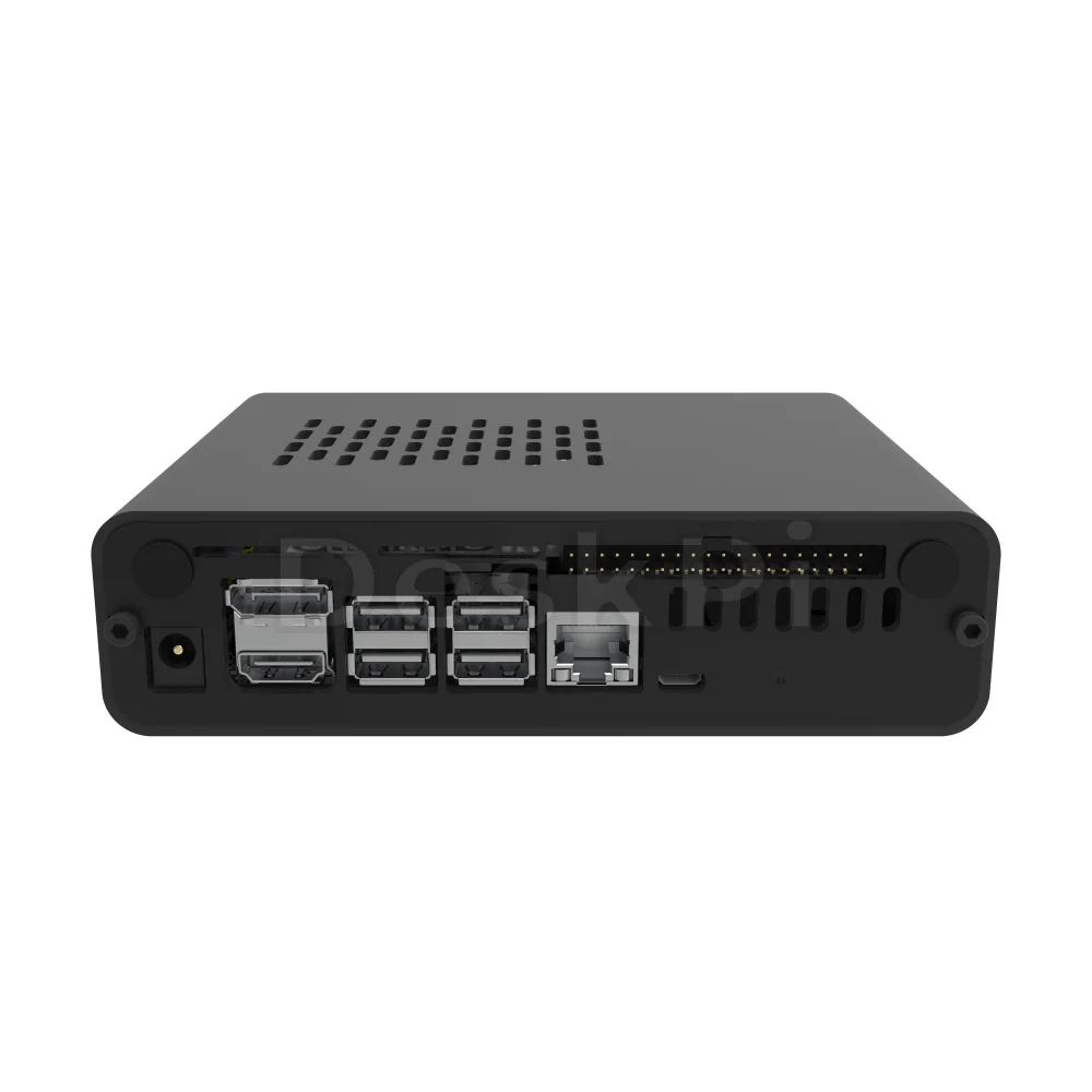 Deskpi-ventilador de Aquecimento 2g 4g Estojo Nano de Liga de Alumínio Pwm com Estilo Nuc para Assistente de Casa Diy Acessórios p/ quadro de demonstração - Imagem 2