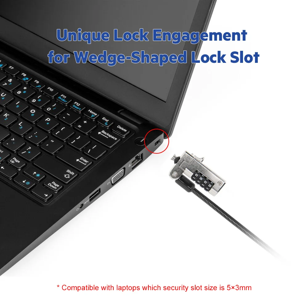 Metal Lock Laptop Cable Locks for 7000 Notebook Ensure Security - AliExpress