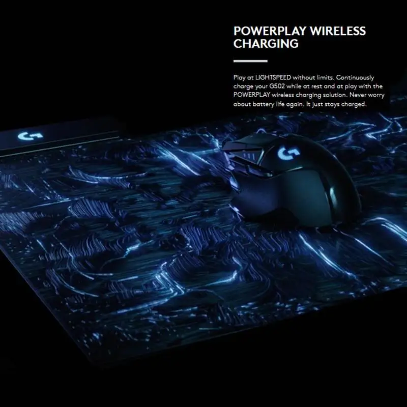 Беспроводная игровая мышь logitech G502 LIGHTSPEED HERO 16 K, программирование макросъемки 16000 dpi, 11 кнопок, RGB