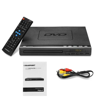 

110V-240V USB Portable Multiple DVD Player ADH DVD CD SVCD VCD Disc Player Home Theatre System with Remote Control EU Plug