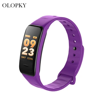 

Fitness Bracelet Waterproof Smart Band Watch Health Bracelet Wristband Fitness Tracker Heart Rate Pedometer Women Smartband Men
