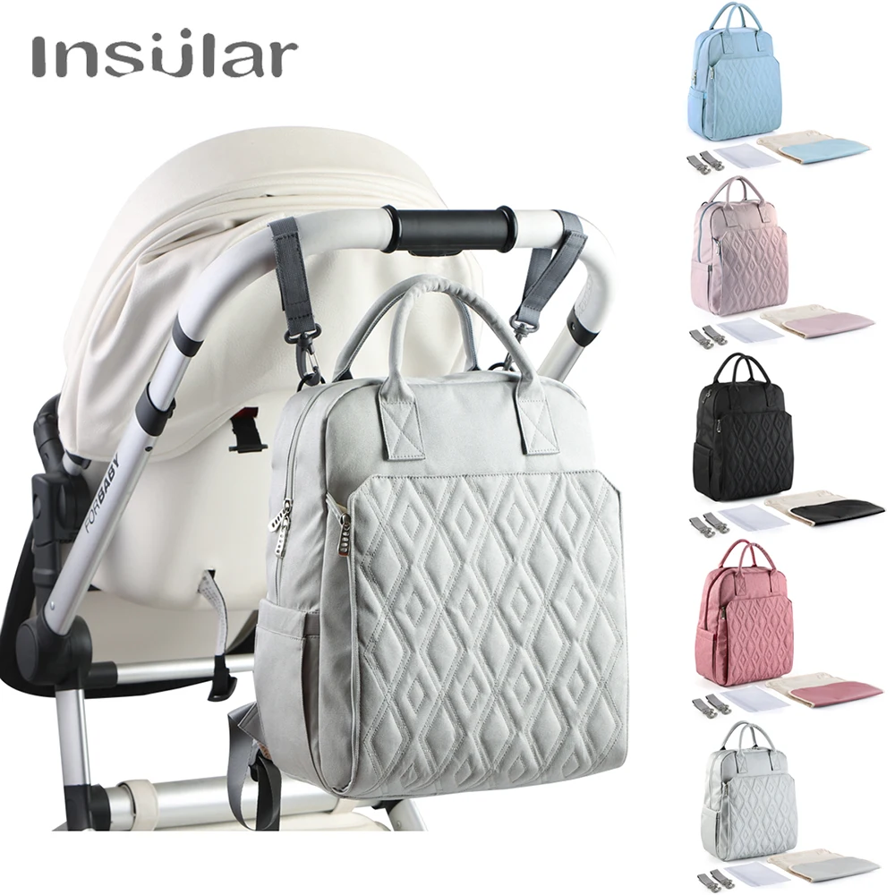 Baby Shower Gift Monogrammed Diaper Bag Backpack FREE SHIPPING! Mummy Monogrammed Baby Diaper Bag Multi Functional Diaper Bag Backpack