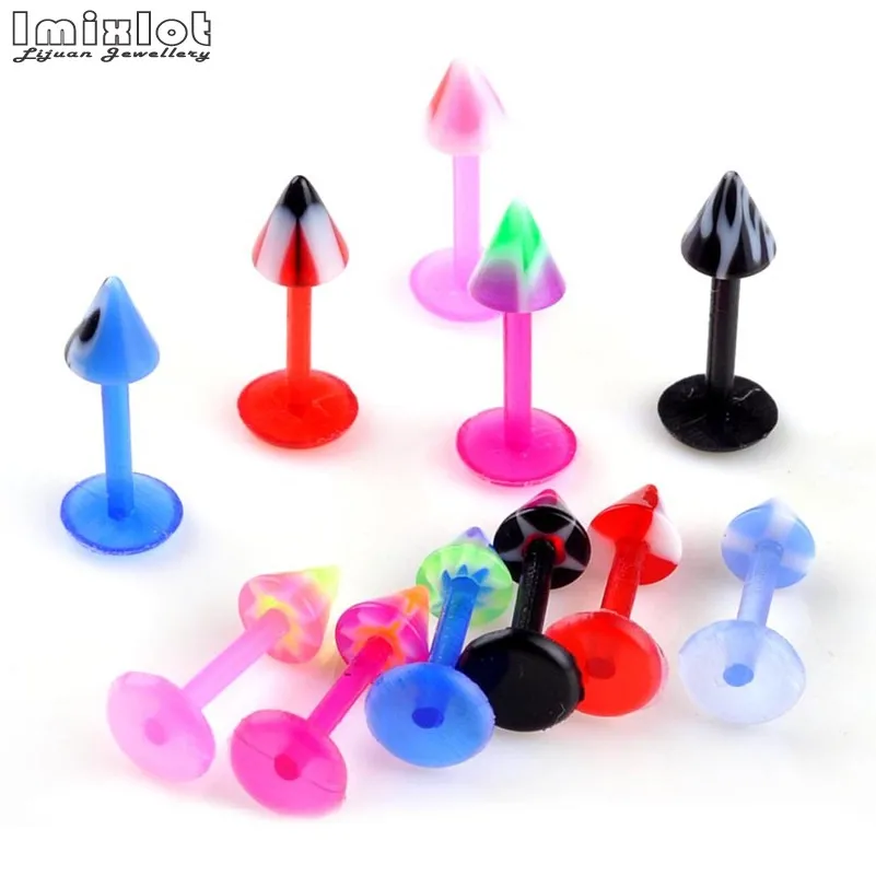 Piercing Jewelry Ear Piercing Jewelry Body Piercing Jewelry Body Jewelry 45/90Pcs Flexible Acrylic Ear Piercings Eyebrow Bar Nose Lip Tongue Barbell Piercing For Woman Man Unisex