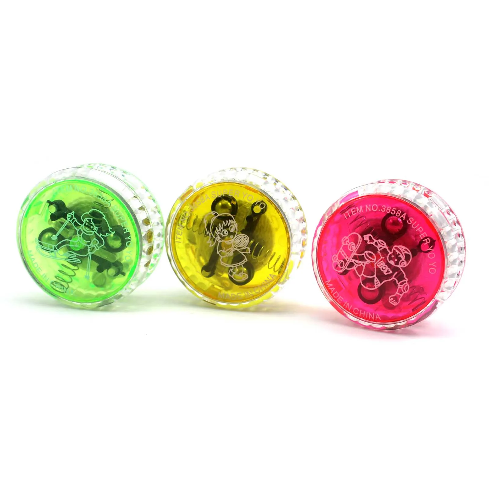 Разноцветная игрушка Yo мячик YOYO мигание светодиод детский пластик высокое