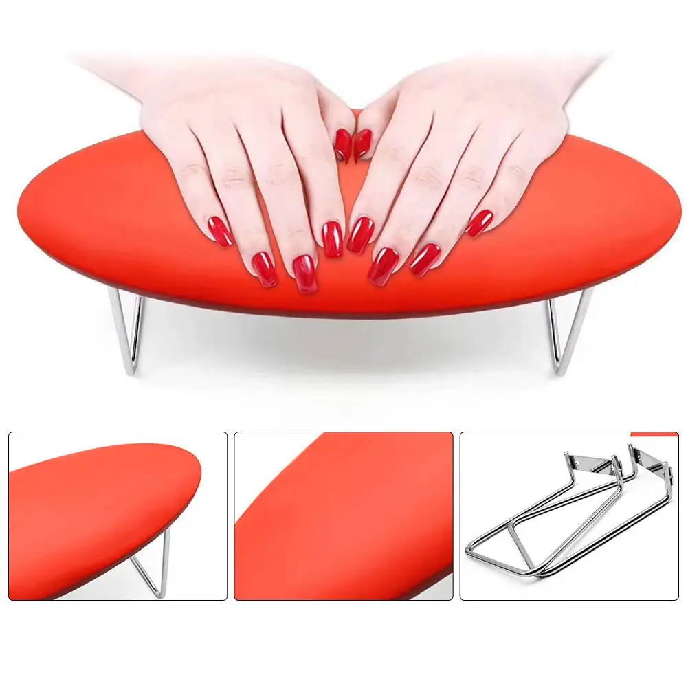 

Nail Arm Rest Microfiber Leather Detachable Waterproof Nail Hand Pillow Pad For For Nail Technician Use