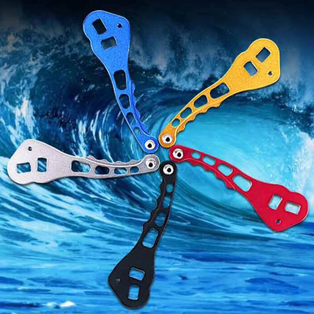 

Fishing Spinning Reel Handle Metal Rocker Arm Reel Replacement Aluminium Alloy Power Handle Grip Optional Colors