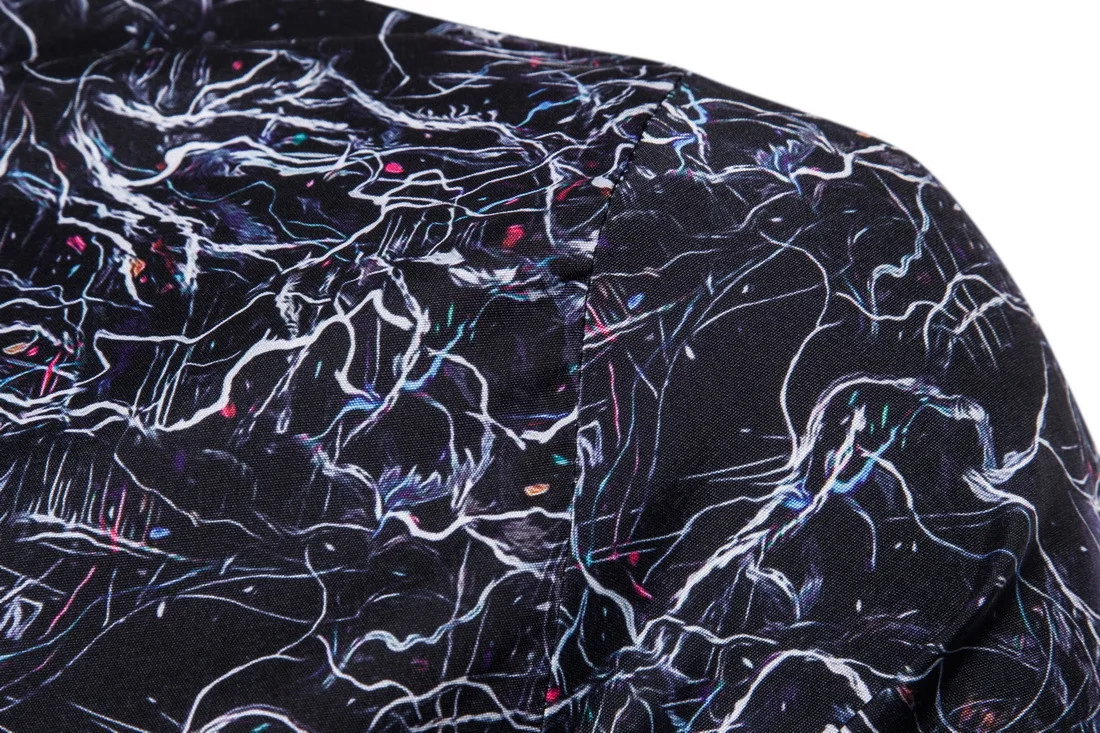 Top men shirt men men s shirts fashion casual shirts printed shirts men s lapel shirts 4