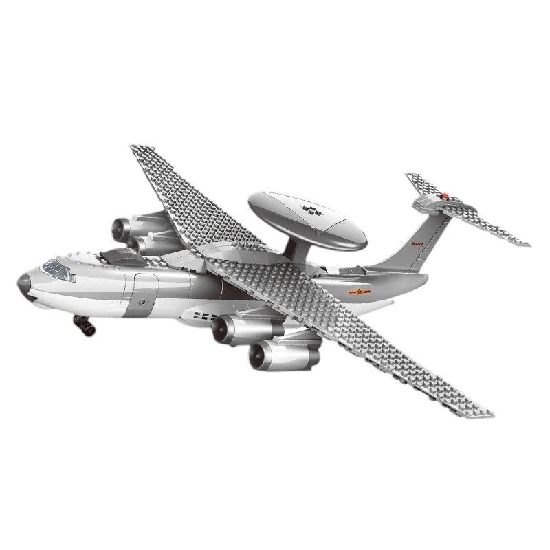 Wange JX004 229 шт. Военная серия KJ-2000 раннего с трёхмерными чертёжами Набор