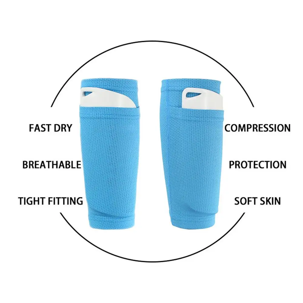 1 пара карманные компрессионные гетры до середины икры спортивные Велоспорт бег