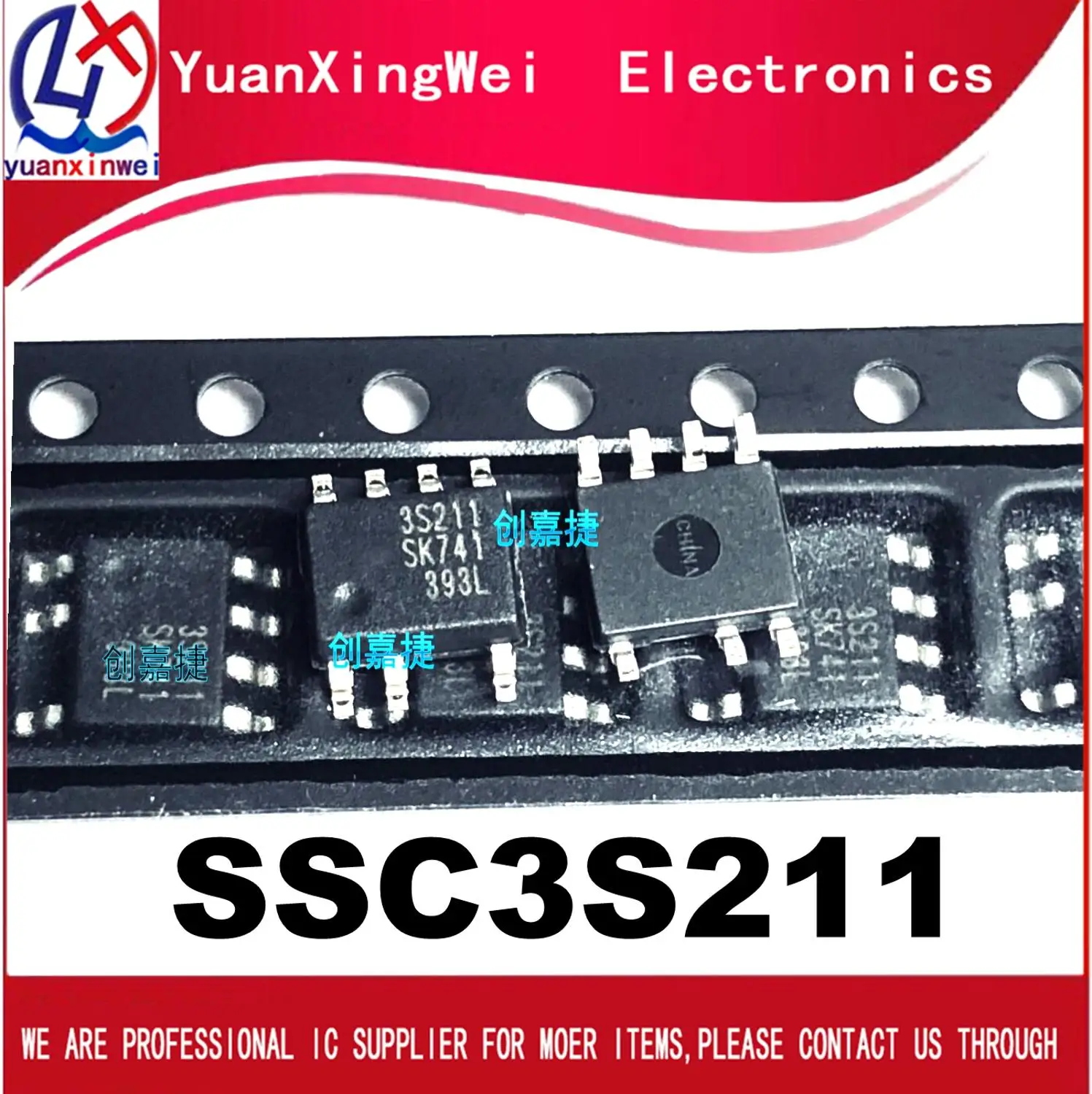 Набор микросхем SSC3S211 3S211 sop-7 5 шт. 100% | Электроника