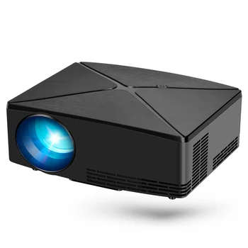 

C80 Projector 720P Mini Home Theater Portable Projector Black Plastic Eu Plug