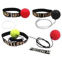 1 Набор для тренировки глаз с креплением на голову, боксерский реакционный мяч, усиливающая реакцию