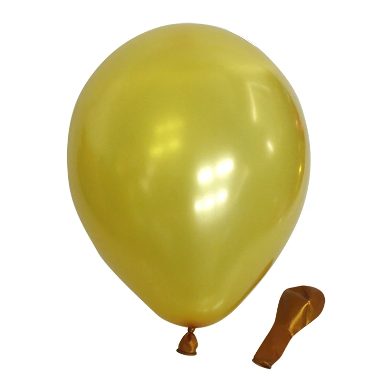 zg gold 10/20/30 шт золотистый и черный латексные шарики Свадебные украшения металлический баллон из гелий День рождения украшения для взрослых детские игрушки - Цвет: zg gold