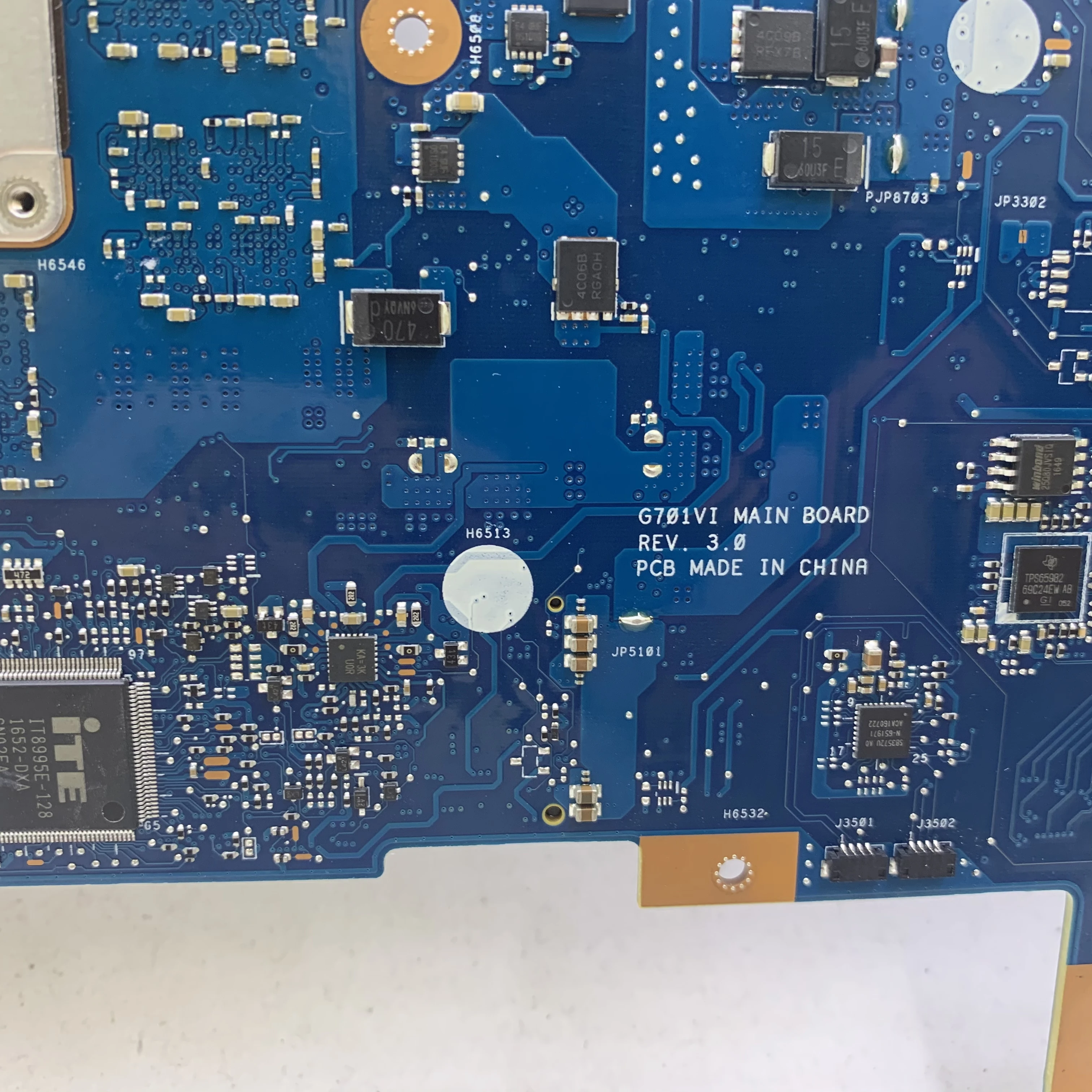 KEFU G701VI Motherboard For Asus ROG G701 G701V G701VI Laptop Motherboard Test OK I7-6820HQ CPU GTX1080/8GB Motherboard Test