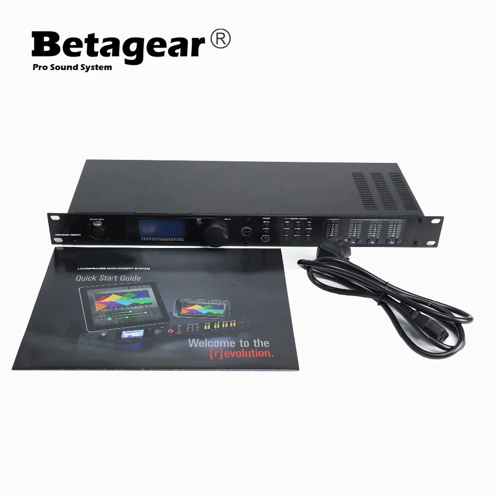 Betagear PA2 /VENU360 Stage Audio Processor Original Software Pro Audio Driver Rack Professional Processor 2/3 In 6 Out