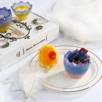 

Resin Trinket Box Molds Small Size Silicone Jewelry Box Molds, Epoxy Resin Molds for Jewelry Storage, Candlestick,Pen Holder