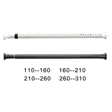 

Tension Rod Curtain Shower Adjustable Rod Spring Tension Easy to Install Stretch Rod Hanger Bathroom Curtain Accessories