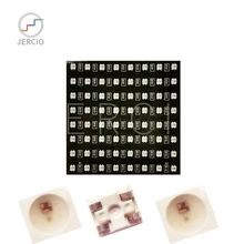 JERCIO SK6812 WS2812B сменный ЖК-экран панели 8*8 пикселей Матрица экрана 2427/RGB IC чип индивидуально адресуемый DC5V