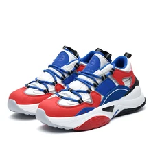 Мужская Высокая обувь в стиле ретро; прогулочный светильник; модная повседневная обувь