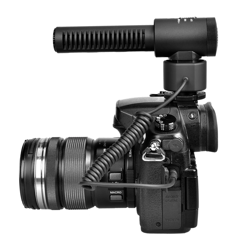 Comica CVM-V20 3,5 мм супер кардио микрофон для Canon Nikon DSLR камера видеокамера профессиональная запись видео микрофоны для интервью