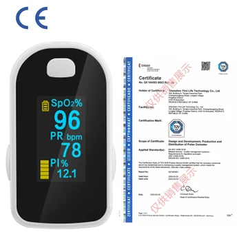 

Fingertip Pulse Oximeter Digital Finger Oximeter OLED Pulse Oximeter Display Heart Rate Monitor SPO2 PR Pulsioximetro Fast Ship