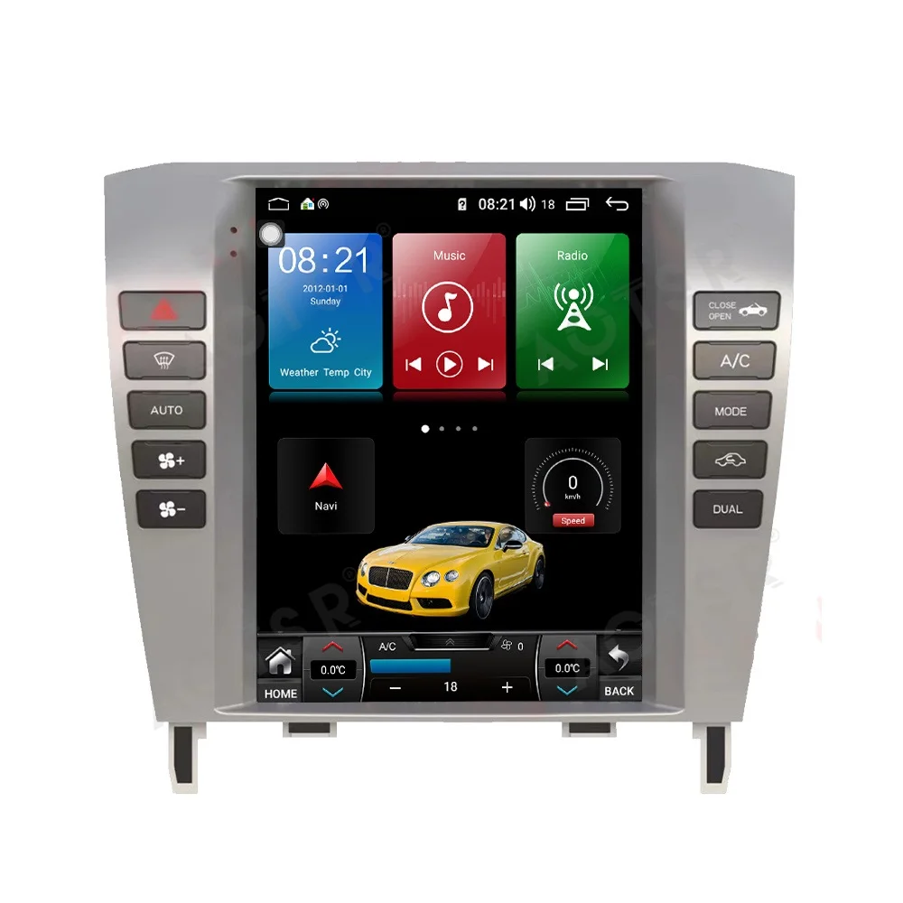 6+128gb Tesla Carplay For Lexus Sc430 Android 11 Multimedia Stereo