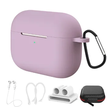 

Excellent 2/7Pcs Set soft Silicone Case For Apple Airpods Pro correa for Airpods Pro 3 cover For Air pods 3 Pro Protector Case