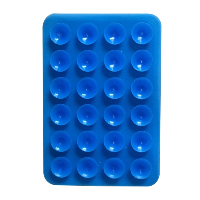 Silicone Suction Pad For Mobile Phone Fixture Suction Cup Backed 3M Adhesive Silicone Rubber Sucker Pad For Fixed mobile phone holder