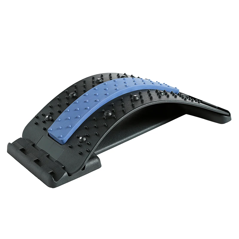 Blue Black Корректор de Postura Mujer массажер для спины боль в позвоночнике Акупунктура Магнитная терапия Резиновая полоса поясничный ортез Предотвращение поясницы - Цвет: Blue Black