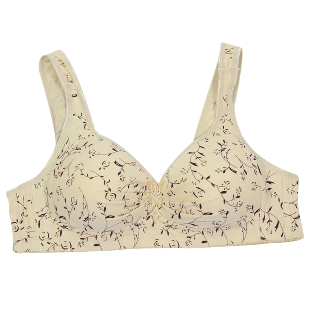 Light Beige 36C Женский бюстгальтер, нижнее белье, однобортный, тонкий, пуш-ап, беспроводной, дышащий бюстгальтер, FDM - Цвет: Light Beige 36C