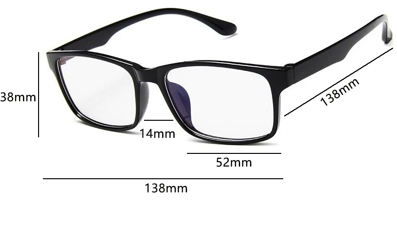 Прозрачная квадратная оправа для очков, маленькие очки для студентов, близорукость, Nerd, прозрачные очки, оправа для очков, для мужчин и женщин, Zeros Oculos