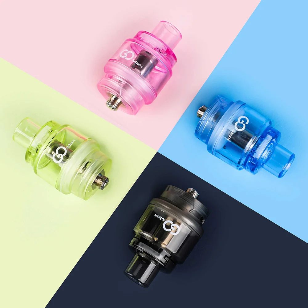 

Original Innokin Gomax Multi-Use Disposable Tank 5.5ml Atomizer 29mm Diameter & 0.19ohm mesh Coil Ecig Vape Tank Fit Drag 2/Mini