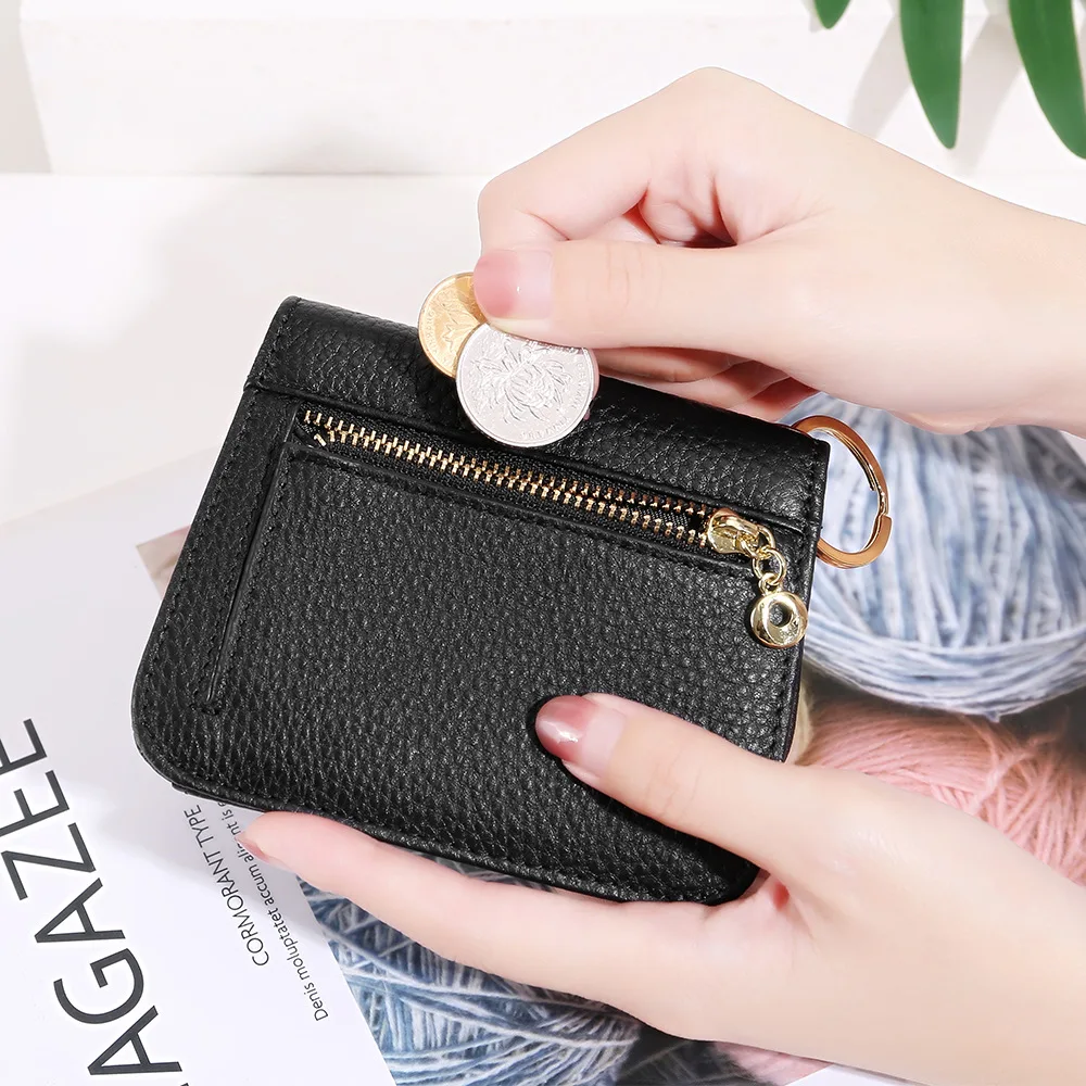 Women Girls Cute Bifold Mini Wallet Coin Purse Card Holder Short Handbag  Gift US