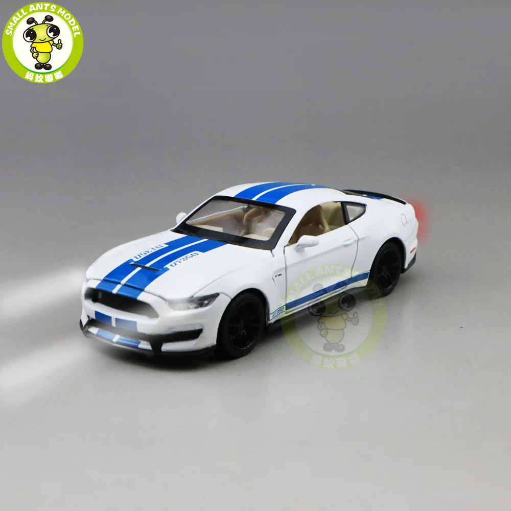 1/32 Ford Mustang Shelby GT350 литая модель автомобиля игрушки Дети Мальчики Девочки Подарки для детей