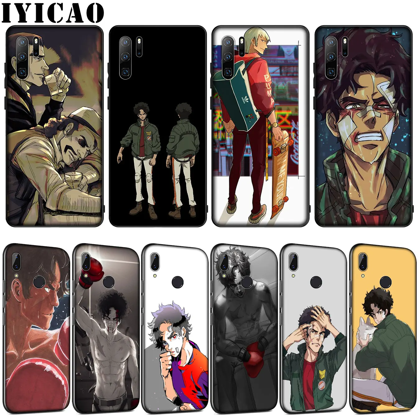 Мягкий силиконовый чехол IYICAO MEGALO BOX Для Huawei P30 P20 Pro P10 P9 Lite Mini 2017 2016 P Smart Z Plus 2019 |