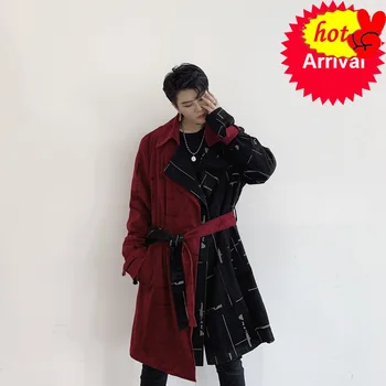 

England 2020 spring style Personality mixed colors Corduroy jackets for men casual loose Corduroy jackets men,M-XL