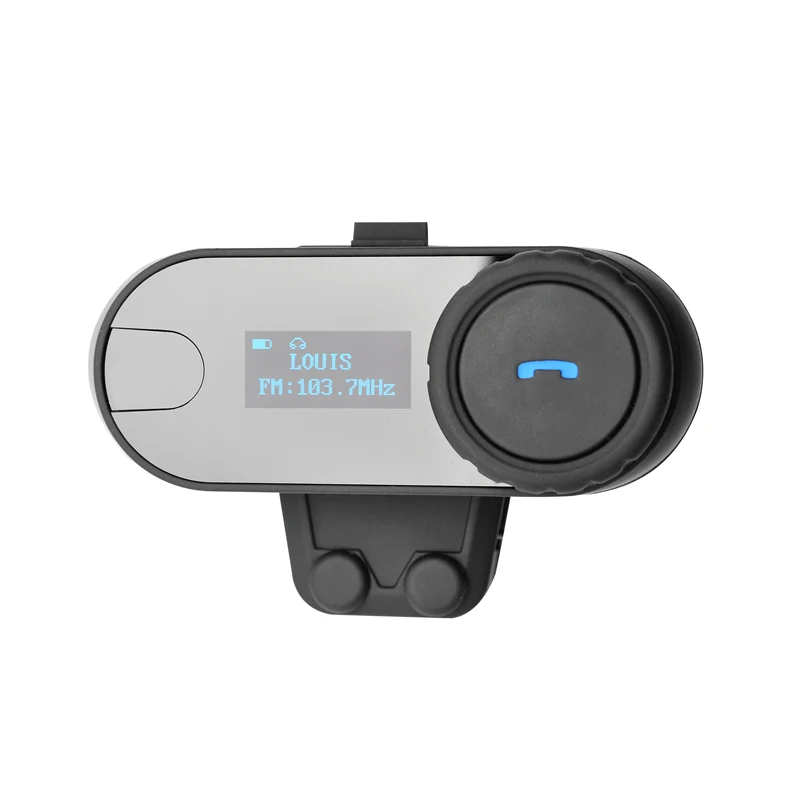 FreedConn TCOM SC мотоциклетная bluetooth гарнитура для шлема 800 М беспроводная с ЖК экраном и